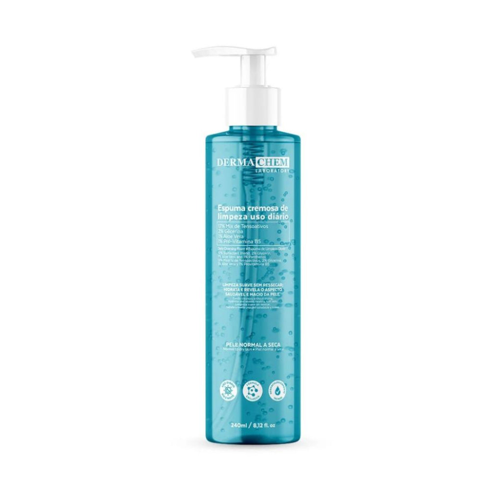 Espuma Cremosa De Limpeza 250Ml Cod: 8744 - Derma Chem