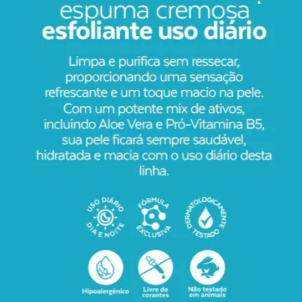 Espuma Cremosa Esfoliante 250Ml - Cod: 8748 -Derma Chem
