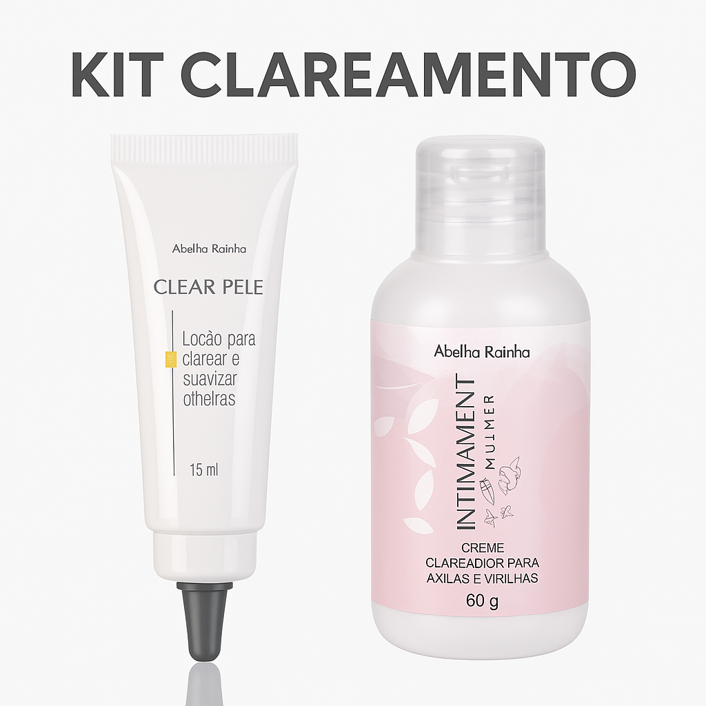 Kit Uniformização Premium – Axilas, Virilhas e Rosto | Clareia Manchas Escuras e Unifica o Tom da Pele