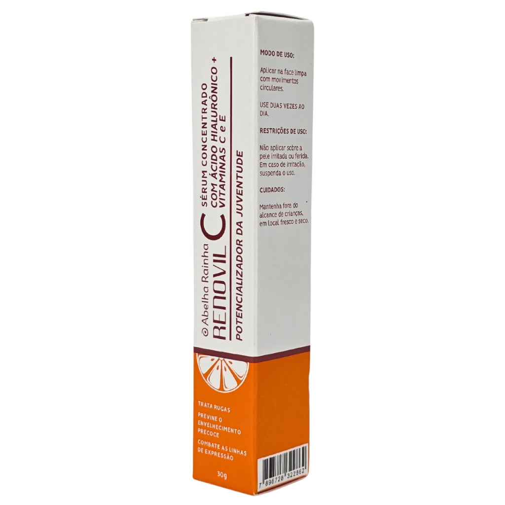 Kit 2 Sérum Concentrado Abelha Rainha - Renovil 30g: Hidratação e Hidratação e Antioxidante