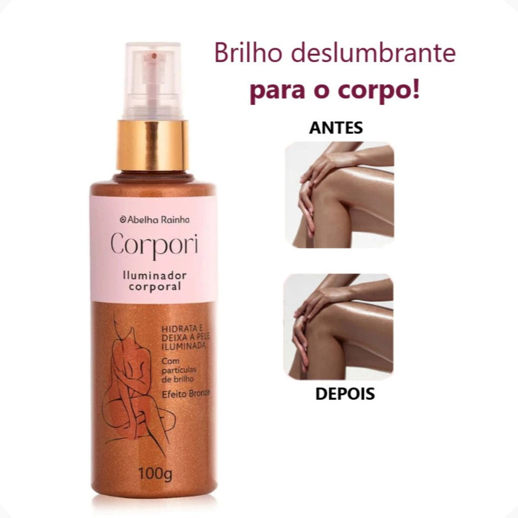 Hidratante Iluminador Desodorante Corporal - Abelha Rainha 100g