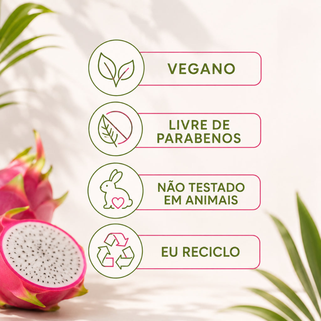 Kit Bio Extratus Pitaya Body Splash 200ml + Hidratante Corporal 200g Vegano Edição Limitada