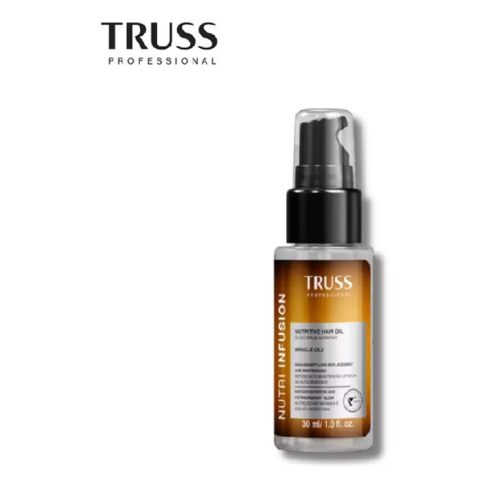 Truss Óleo Capilar Nutritivo Nutri Infusion | Nutrição Profunda e Controle de Frizz | 30ml