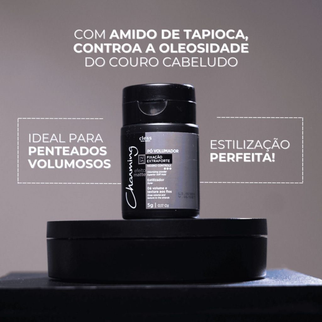 Pó Volumador Charming Matte da Cless