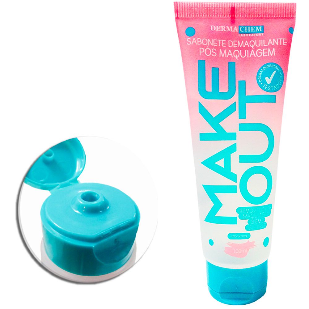 Dermachem – Sabonete Líquido Demaquilante Pós Makeout 100ml