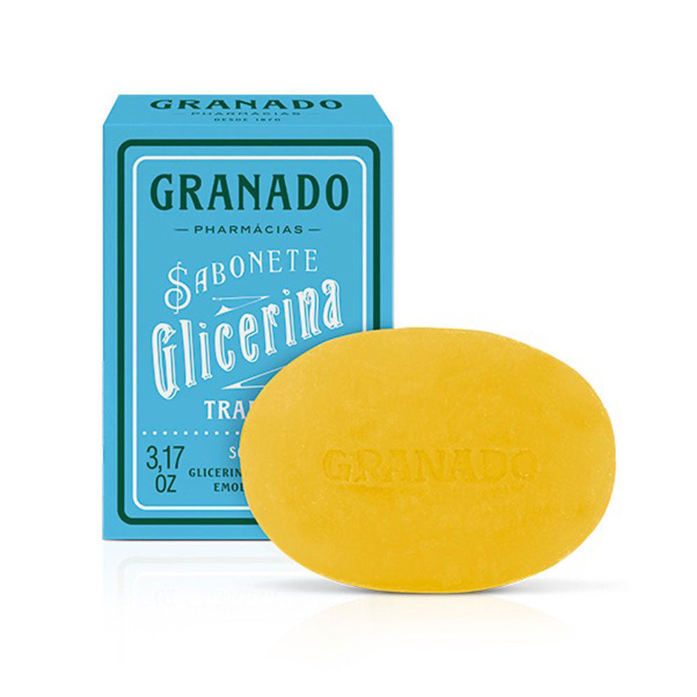 Granado Sabonete Vegetal De Glicerina, Tradicional, 90g