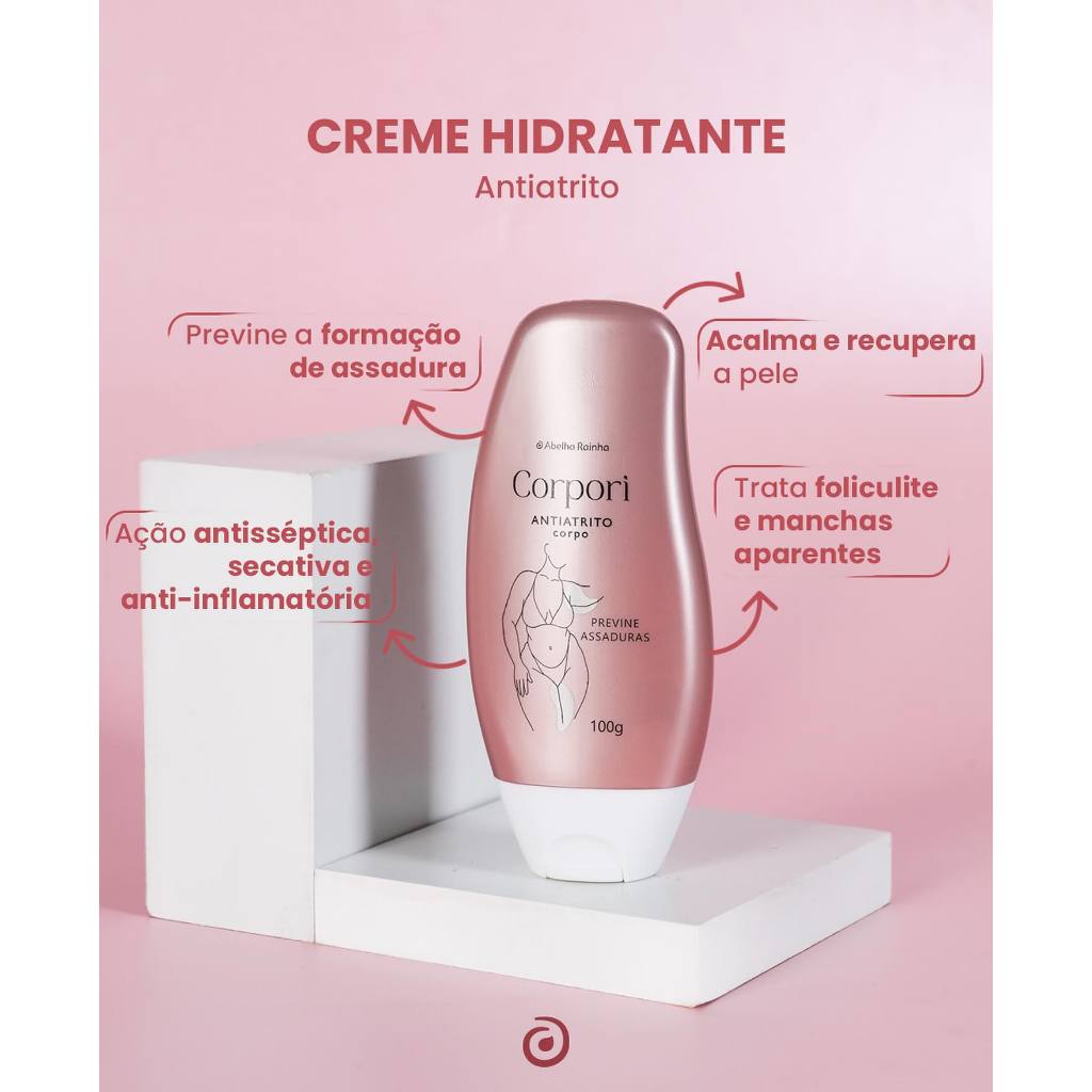 Creme Hidratante Corporal Antiatrito Corpori - Abelha Rainha 100g