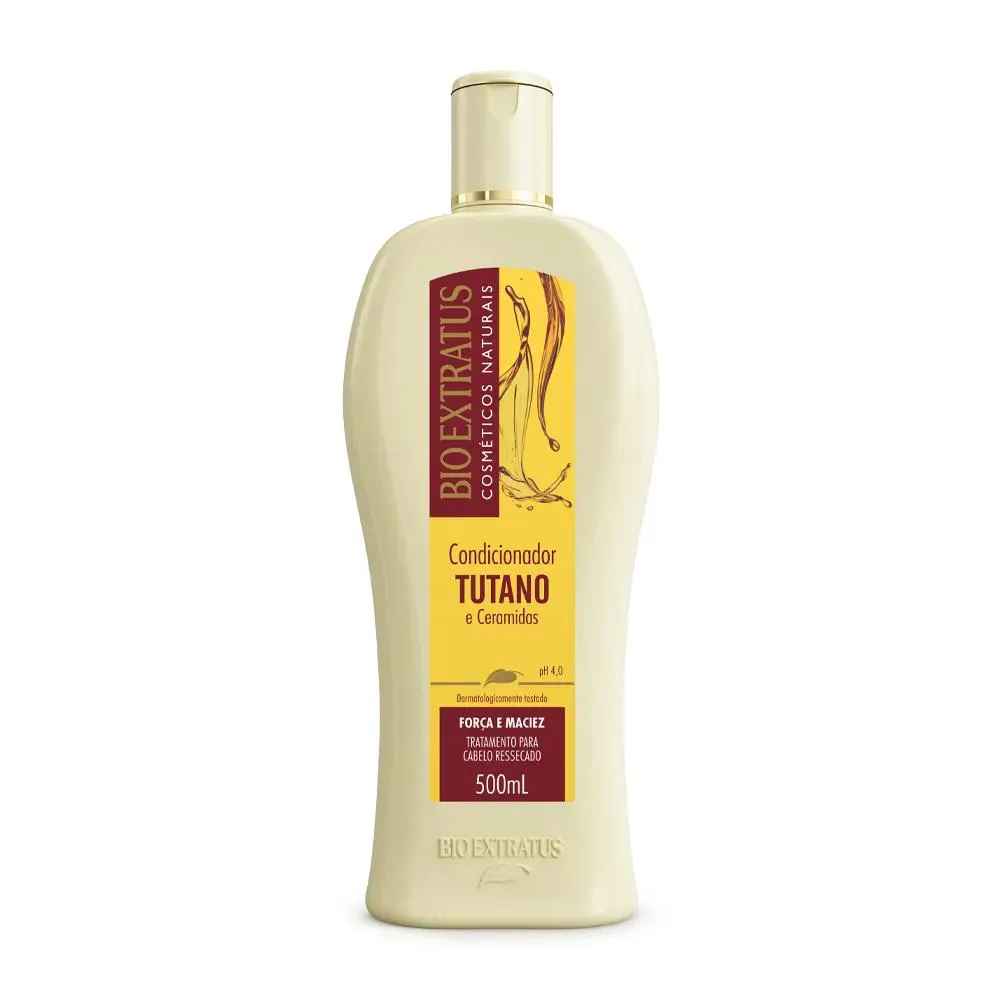 Kit Bio Extratus Tutano Shampoo 500ml + Condicionador 500ml + Creme 230g Força e Maciez