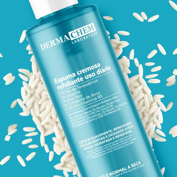 Espuma Cremosa Esfoliante 250Ml - Cod: 8748 -Derma Chem