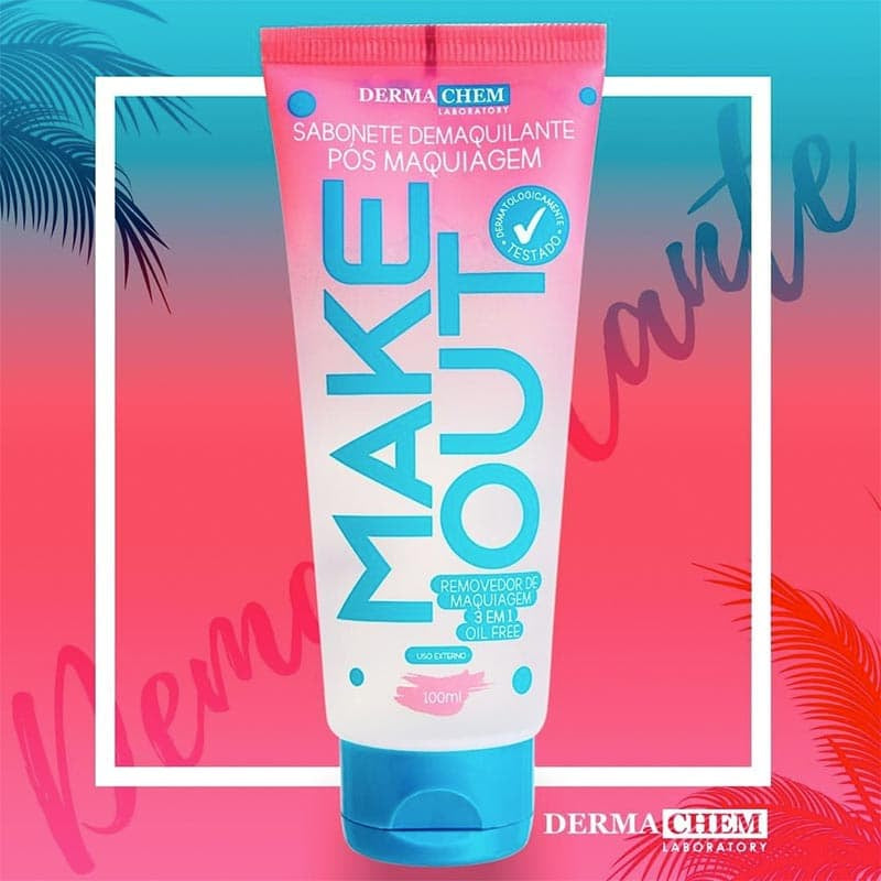 Dermachem – Sabonete Líquido Demaquilante Pós Makeout 100ml