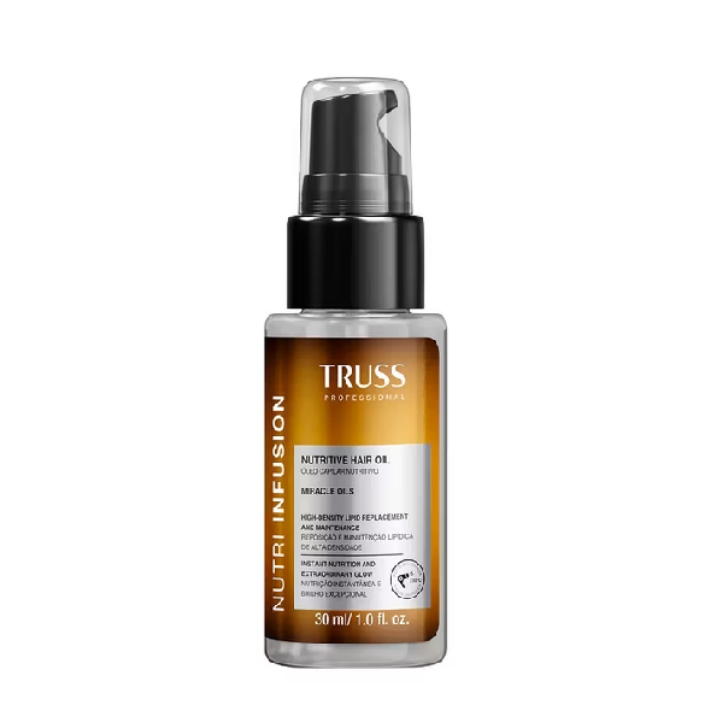 Truss Óleo Capilar Nutritivo Nutri Infusion | Nutrição Profunda e Controle de Frizz | 30ml